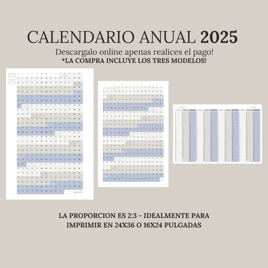 The Essential - Calendario Anual 2025