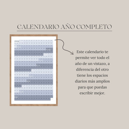 Skyline - Calendario Anual 2025