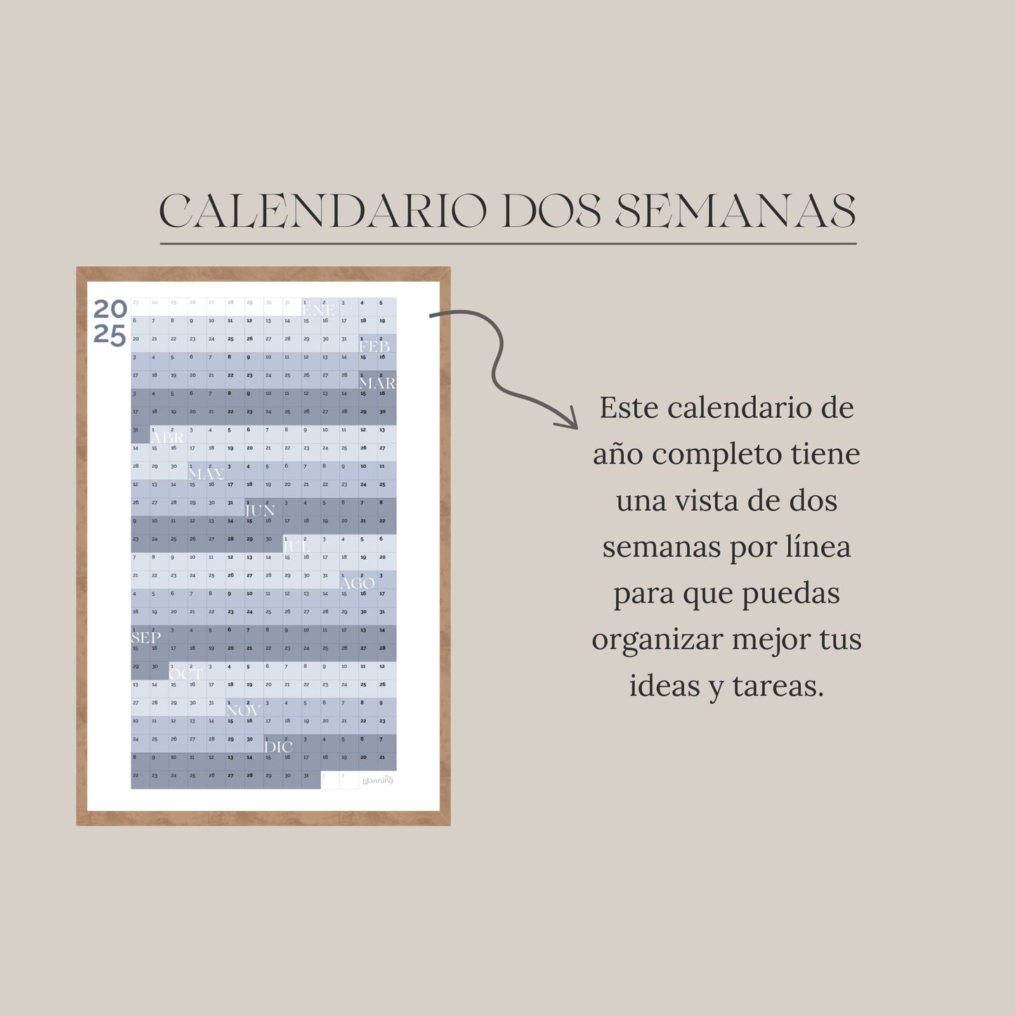 Skyline - Calendario Anual 2025